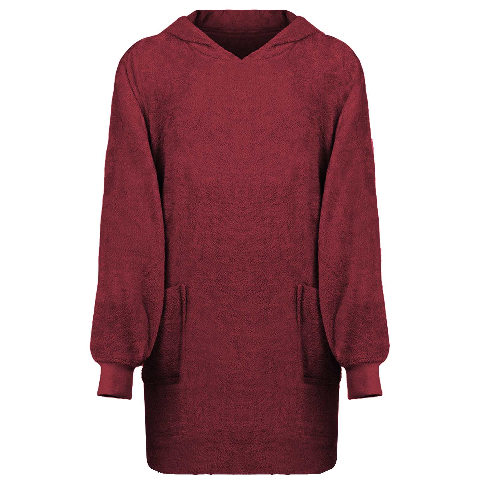 Hoodie blanket KINN Anthracite L Cotton