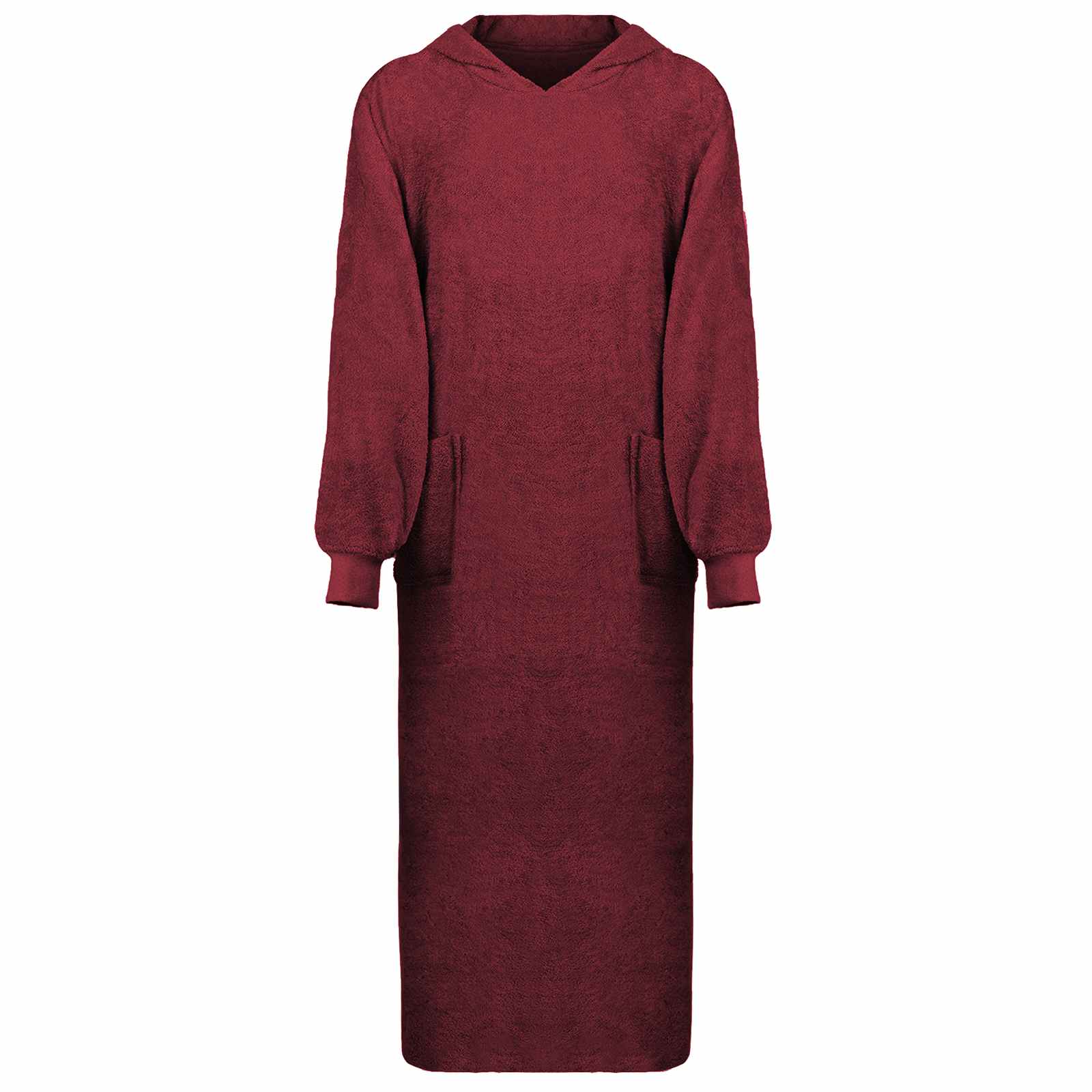 Hoodie blanket KINN Anthracite L Cotton