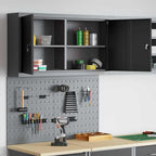 Juego de Armarios de Herramientas con estante 3 pcs Negro