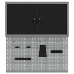 Juego de Armarios de Herramientas con estante 3 pcs Negro