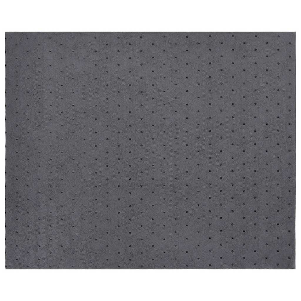 Almohadillas absorbentes de aceite 100 uds gris 40x50 cm