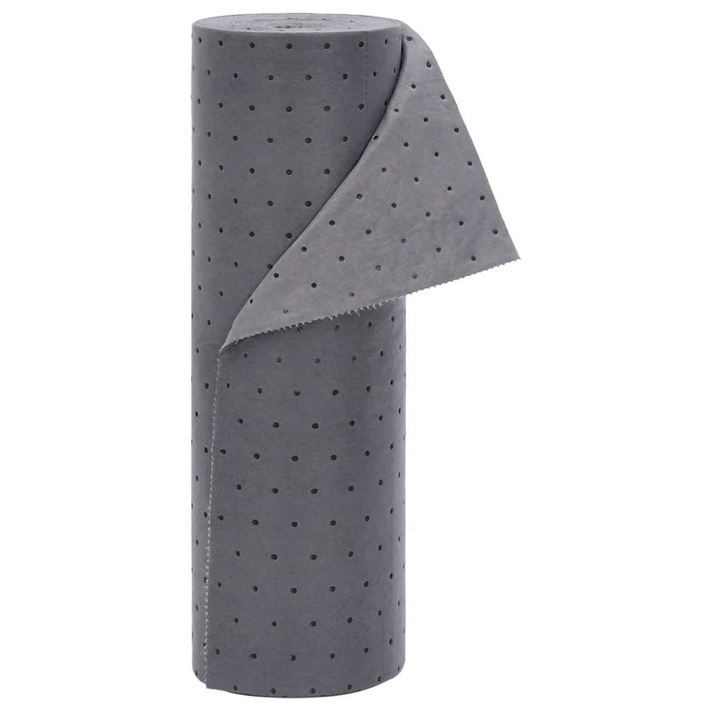 Almohadilla absorbente de aceite gris 40x1000 cm