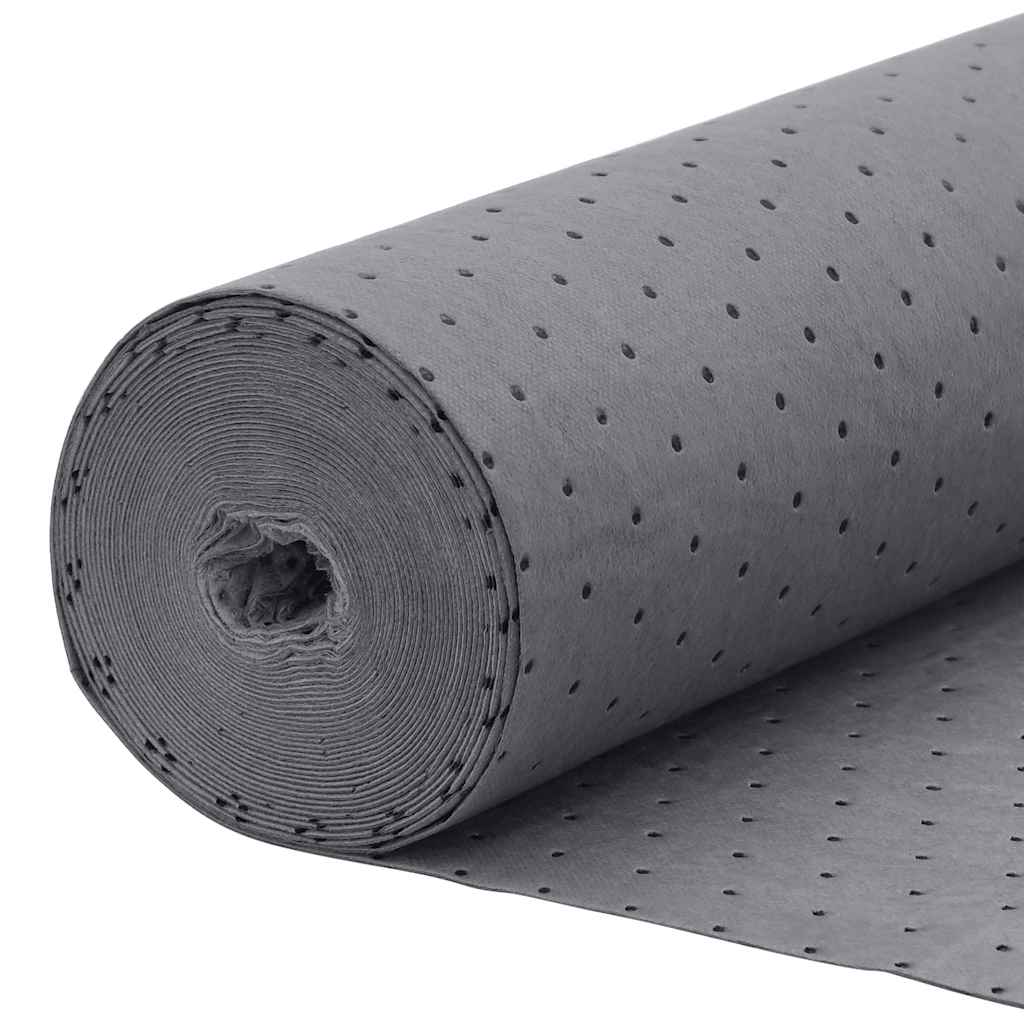 Almohadilla absorbente de aceite gris 40x1000 cm