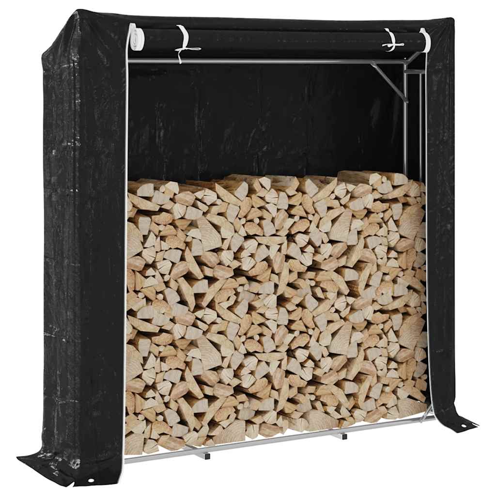 Leñero 40x30x80 cm acero corten