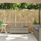 Light grey synthetic rattan garden bench with cushion 110x30x40.5cm