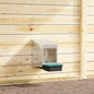 Galvanized steel nesting box for hens with 1 compartment, wall mountable