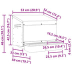 Nido para gallinas con 2 compartimentos de acero galvanizado para montar en la pared