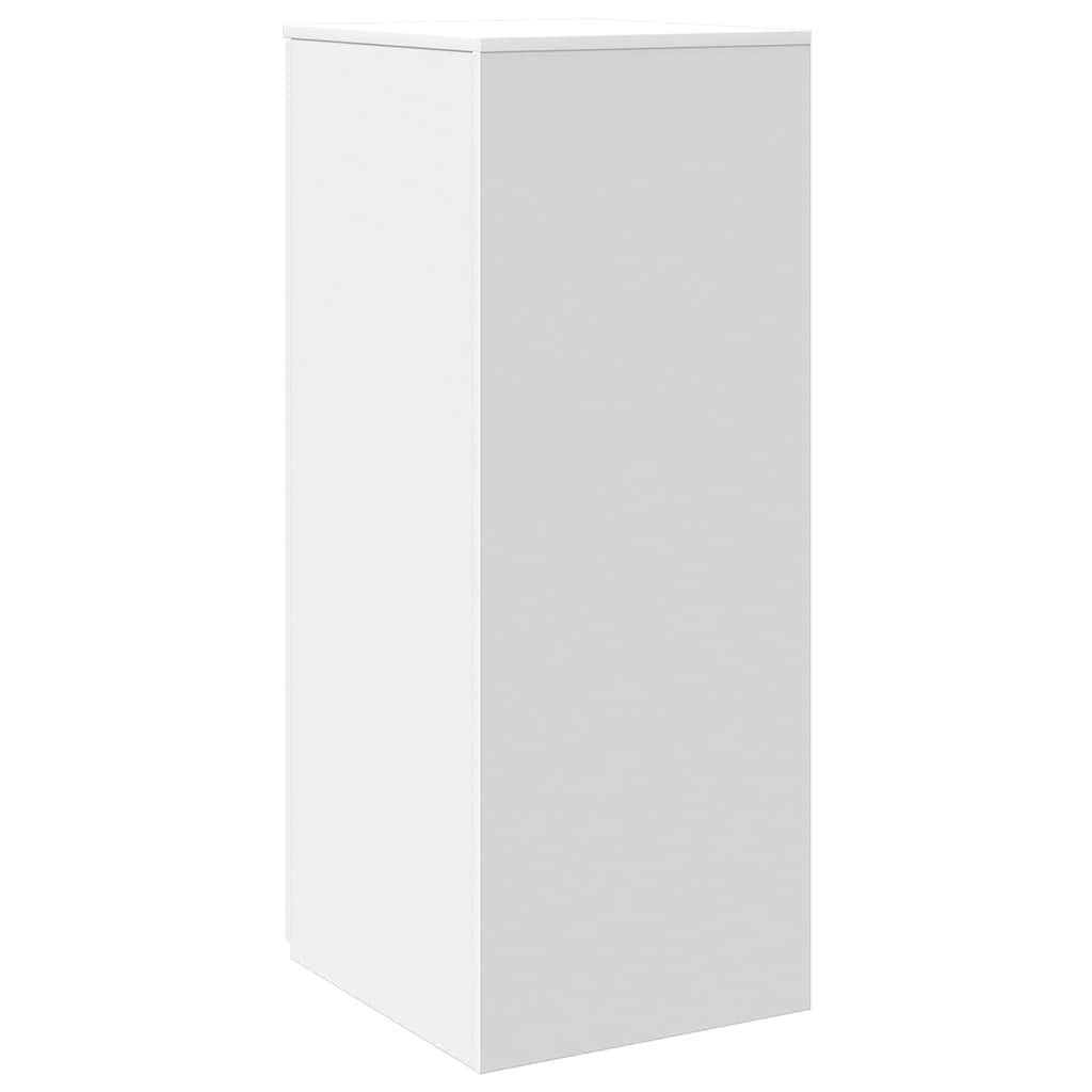 Armario de almacenaje blanco 40x45x103,5 cm Madera de ingeniería