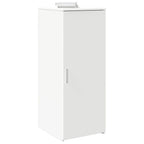 Armario de almacenaje blanco 40x45x103,5 cm Madera de ingeniería