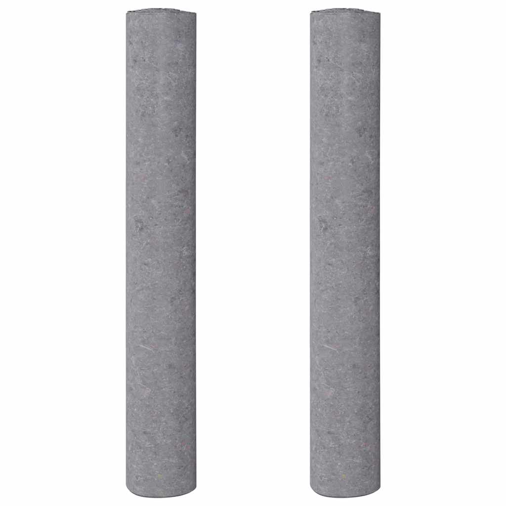 Felpa antideslizante para pintores 2 uds 10 m 180 g/m² gris