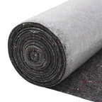 Felpa antideslizante para pintores 2 uds 10 m 180 g/m² gris