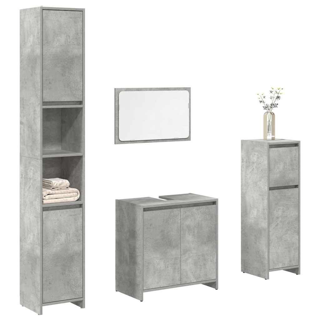 Conjunto de muebles de baño 2 piezas madera maciza de mango