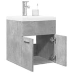 Conjunto de muebles de baño 2 piezas madera maciza de mango