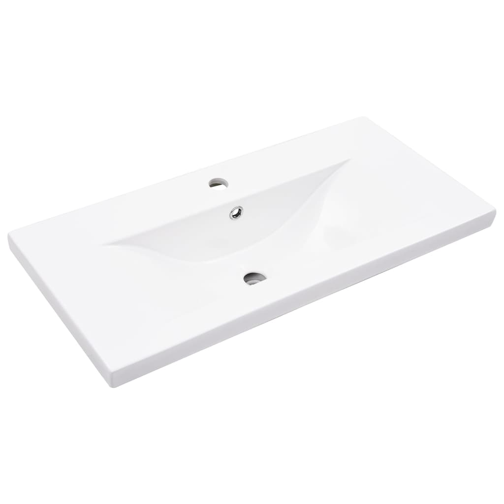 Mueble de baño con lavabo integrado gris hormigón