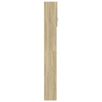 Juego de muebles de baño 2 pzas madera ingeniería roble Sonoma