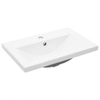 Set de muebles de baño 2 pzas madera contrachapada roble Sonoma