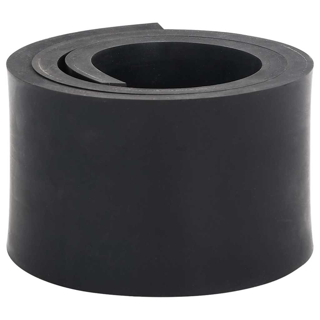 Borde de goma para quitanieves negro 100x15x1 cm