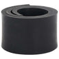 Borde de goma para quitanieves negro 100x15x1 cm