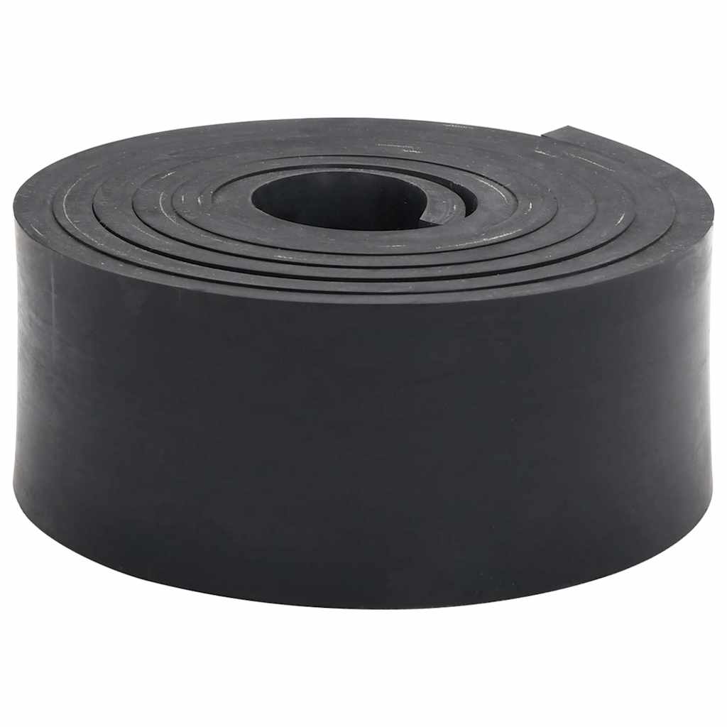 Borde de goma para quitanieves negro 100x15x1 cm