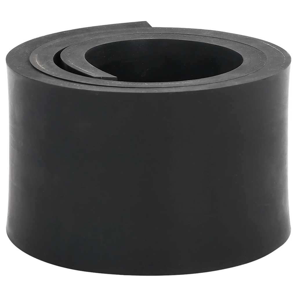 Borde de goma para quitanieves negro 100x15x1 cm