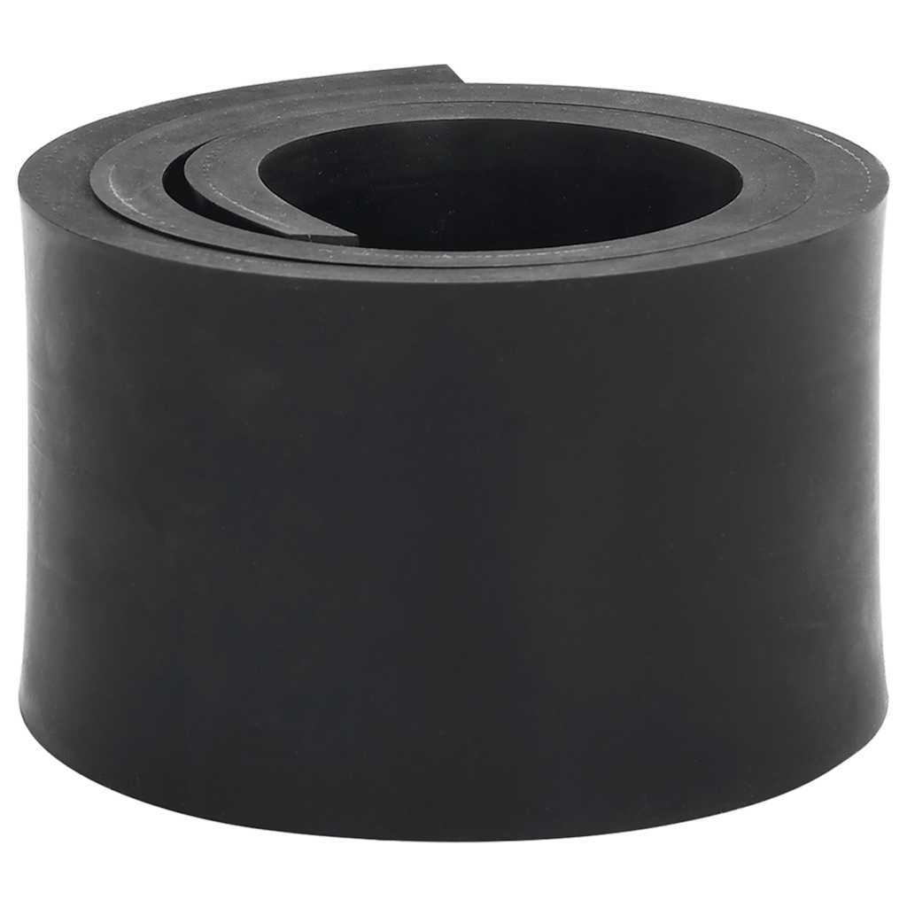 Borde de goma para quitanieves negro 100x15x1 cm