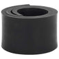 Borde de goma para quitanieves negro 100x15x1 cm