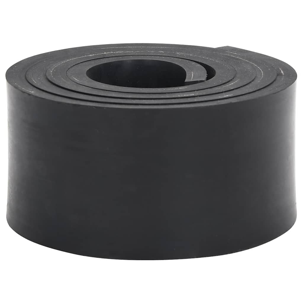 Borde de goma para quitanieves negro 100x15x1 cm