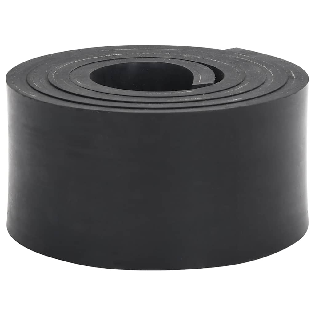 Borde de goma para quitanieves negro 100x15x1 cm