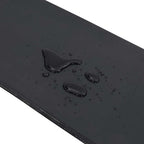 Borde de goma para quitanieves negro 100x15x1 cm