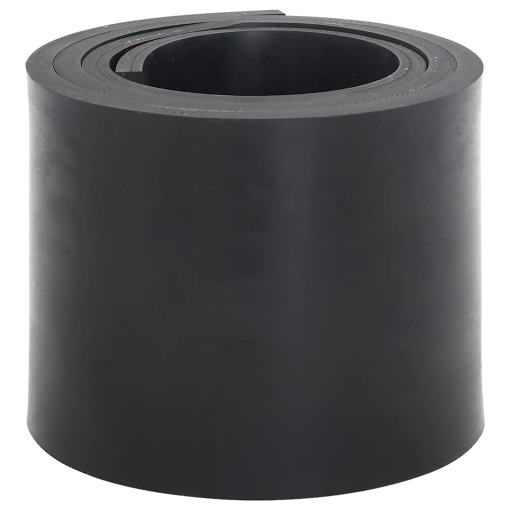 Borde de goma para quitanieves negro 100x15x1 cm