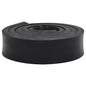 Borde de goma para quitanieves negro 100x15x1 cm