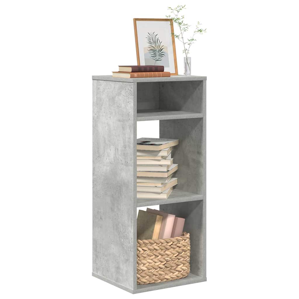 Armario de libros madera contrachapada envejecida 48x25,5x140cm