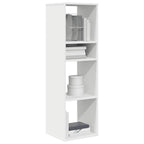 Armario de libros madera contrachapada envejecida 48x25,5x140cm