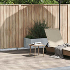 Mesa centro jardín rectangular beige 40x40x37cm ratán sintético