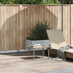 Mesa centro jardín rectangular beige 40x40x37cm ratán sintético