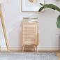 Puerta de armario de lamas 61,5x29,5 cm madera de pino