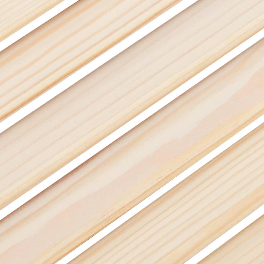 Puerta de armario de lamas 2 uds 39,5x29,5 cm madera de pino