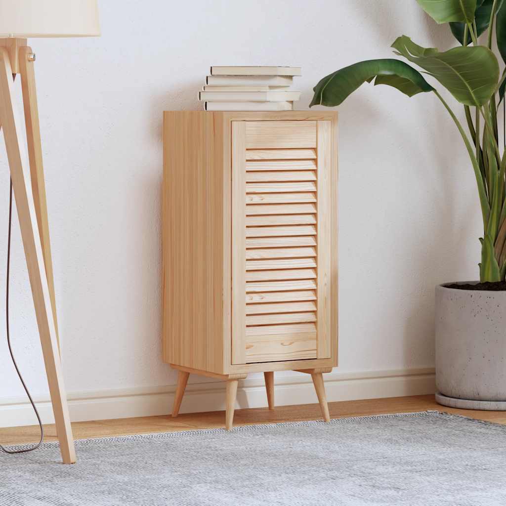 Puerta de armario de lamas 61,5x29,5 cm madera de pino