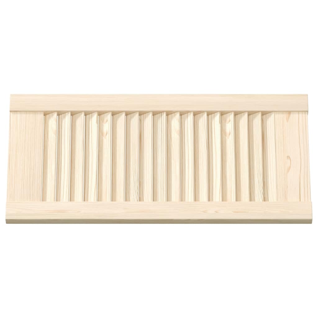 Puerta de armario de lamas 61,5x29,5 cm madera de pino