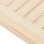 Puerta de armario de lamas 61,5x29,5 cm madera de pino