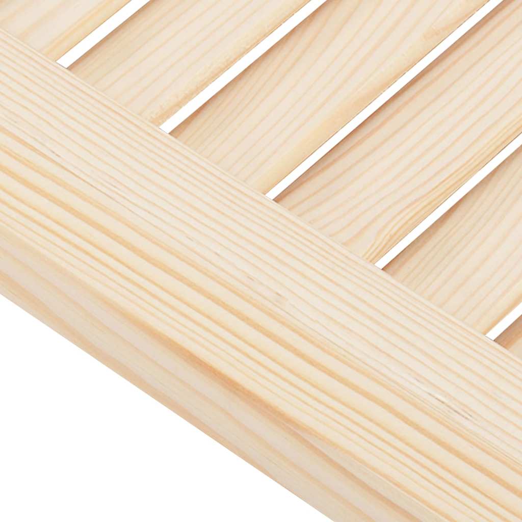 Puerta de armario de lamas 61,5x29,5 cm madera de pino