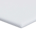 Sobrecolchón 100 x 200 cm Tela jacquard