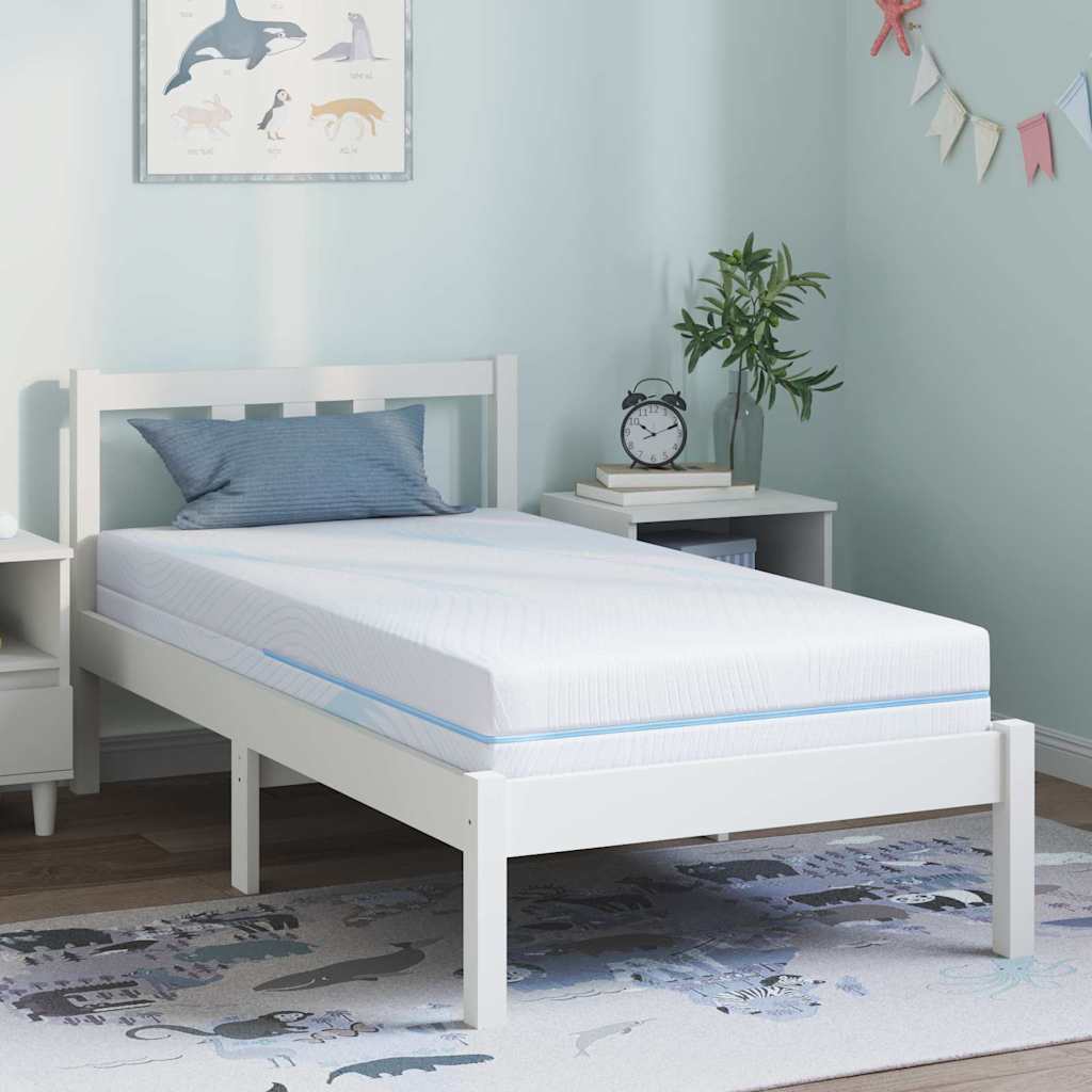 Colchón 100 x 200 cm Tela Jacquard