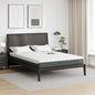 Colchão cinzento 100 x 200 cm Tecido Jacquard