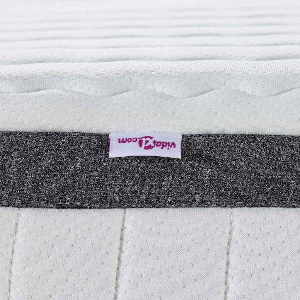 Colchón 2 pcs y gris 60 x 200 cm Resorte Bonell