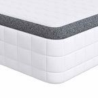 Colchón 2 pcs y gris 60 x 200 cm Resorte Bonell
