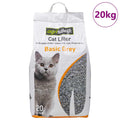 Arena para gatos con fragancia a talco para bebés Bentonita 20L