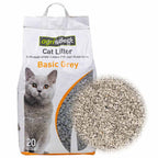 Arena para gatos con fragancia a talco para bebés Bentonita 20L