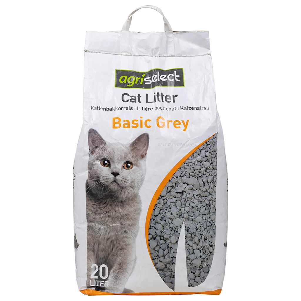 Arena para gatos con fragancia a talco para bebés Bentonita 20L