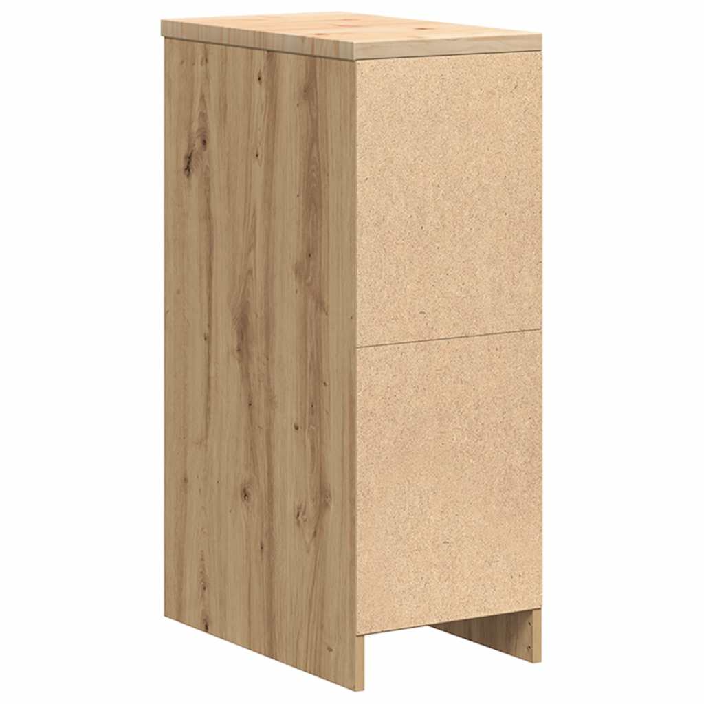 Armario de almacenamiento para garaje Artisan Oak 30x51x85 cm